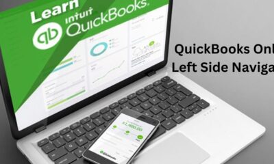 QuickBooks Online Left Side Navigation