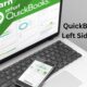 QuickBooks Online Left Side Navigation