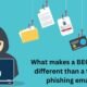 What makes a BEC attack different than a typical phishing email?