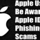 Apple ID phishing scam targets users with fake suspension emails