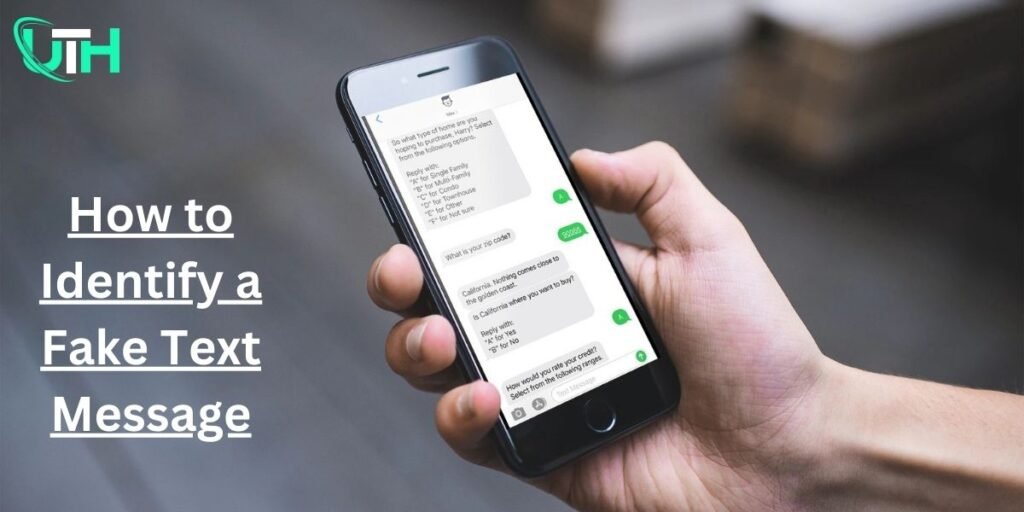 How to Identify a Fake Text Message